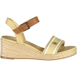 BEŻOWE BUTY DAMSKIE SANDAŁY TOMMY HILFIGER