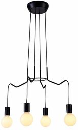 Candellux Lampa wisząca BASSO 34-71019 industrialna zwis metalowy