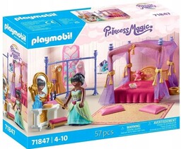 Playmobil 71847 Princess Magic Sypialnia księżniczek z garderobą