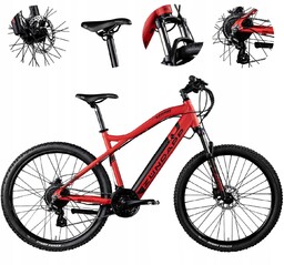 Rower Elektryczny Górski Mtb 27,5" Damski Męski 250W