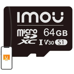 Imou Karta pamięci 64GB microSD (UHS-I, SDXC, 10/U3/V30,