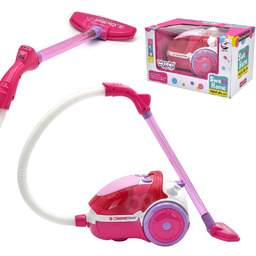WOOPIE Odkurzacz dla Dzieci z Funkcją Wciągania Różowy