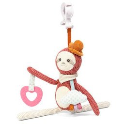 BABYONO Zabawka edukacyjna - zawieszka do wózka SLOTH