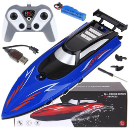 Motorówka Wyścigowa Łódź Łódka Zdalnie Sterowana Wyścigówka -