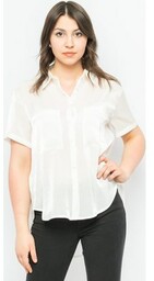 koszula damska silvian heach cvp22123ca biała