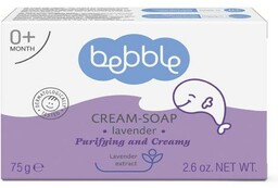 BEBBLE Mydło lawendowe w kostce dla dzieci, 75g