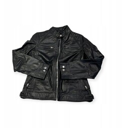 Skórzana kurtka damska ramoneska Real Leather S