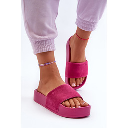 Damskie Klapki Na Platformie Zamszowe Big Star NN274A672