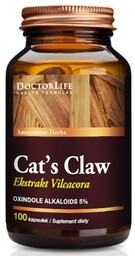 Cat''s Claw Koci Pazur Extract 500mg suplement diety