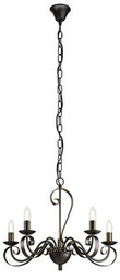 Lindby - Shervan Żyrandol Antique Brown