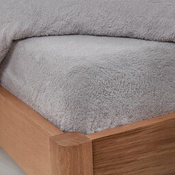 Brentfords Pościel Teddy Fleece gładka Thermal Warm Soft