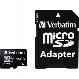 Verbatim Karta Micro SDHC 16GB Class10 UHS-I +