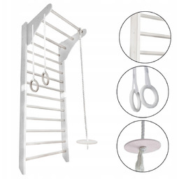 drabinka gimnastyczna Kinder Wood biały Eu