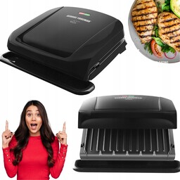 Tradycyjny grill elektryczny George Foreman 1800W płyty wyjmowane