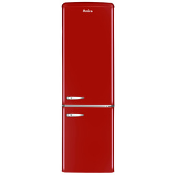Lodówka Amica FK2965.3RAA 244L 181cm SlimSize Retro Led