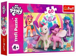 Puzzle 60 elementów W świecie przyjaźni Kucyki Pony