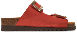Klapki Grünland Hola CB0771 Czerwony