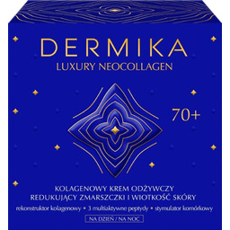 Dermika Luxury Neocollagen 70+ Kolagenowy Krem odżywczy redukujący