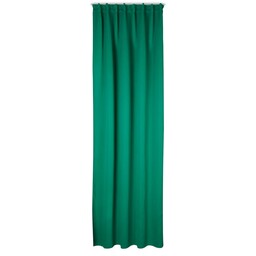 Eurofirany Zasłona 140x300 Milan zielona ciemna gotowa