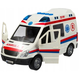 AMBULANS KARETKA POGOTOWIA ZABAWKA (ŚWIATŁA I DŹWIĘKI) AUTO