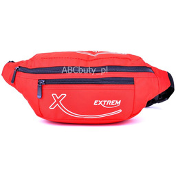 CZERWONA Nerka SPORTOWA Biodrowa SASZETKA NA PAS Przewieszka