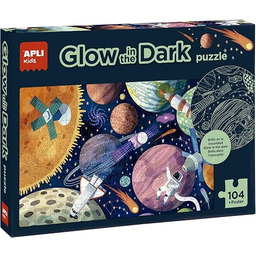 Apli kids - Fluorescencyjny Układ Słoneczny Puzzle 18812,