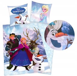 Pościel Bawełniana Frozen Kraina Lodu Elza Anna Elsa