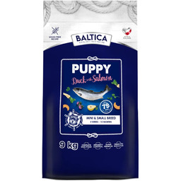BALTICA Karma z kaczką i łososiem dla szczeniąt