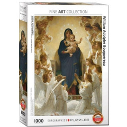 Eurographics, puzzle, Matka Boska i anioły, 1000 el.