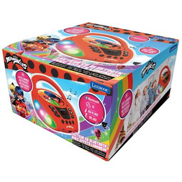 LEXIBOOK Zabawka radioodtwarzacz Biedronka i Czarny Kot RCD109MI