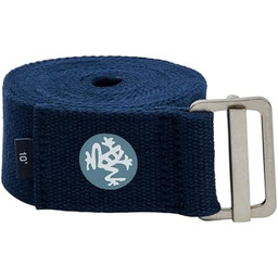 Manduka Pasek do jogi unisex Align Midnight, długi