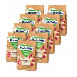 BoboVita mleczna owsianka ryż banan malina 9x210g