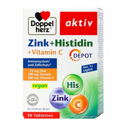 Cynk + histydyna + witamina C, Doppelherz, 30