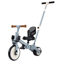 MILLY MALLY Rowerek biegowy Optimus Max 5w1 Jasnoszary