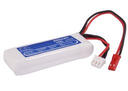 850mAh 6.29Wh Li-Polymer 7.4V 2S 15C (Cameron Sino)