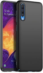 Etui Frosted Armor Samsung Galaxy A50 - Czarny