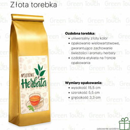 Aloe vera (Pakowanie ozdobne, Złota torebka 40 g)