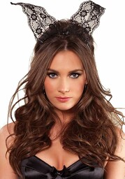 Leg Avenue Lace Bunny Ears Headbands & Clip