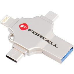 Forcell Pendrive F-Data Metal Quad USB-A 3.2 Gen.1