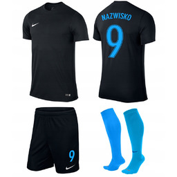 Strój Piłkarski Nike Dowolny Nadruk Neon 158-170