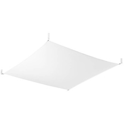 Sollux LAMPA plafon SL.0738 materiałowa OPRAWA sufitowa kwadratowa