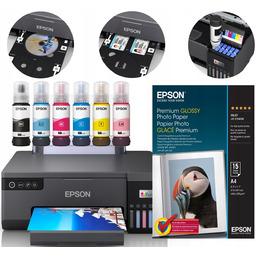 Drukarka Foto kolor Epson L8050, Wi-Fi, druk