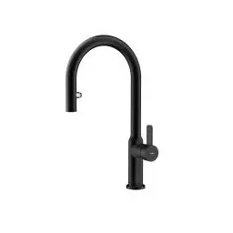Teka Oval 9382 Czarny Mosiądz Bateria kuchenna