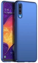Etui Frosted Armor Samsung Galaxy A50 - Niebieski