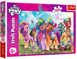 Puzzle 100 elementów Zabawne Kucyki My Little Pony