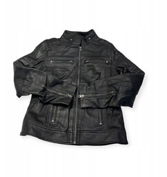 Skórzana kurtka damska ramoneska Real Leather M