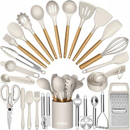Przybory Kuchenne Zestaw Akcesoriów Kuchennych XXL 34 Szt