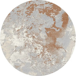Dywan okrągły nowoczesny Dywilan Stylish 16/8780 n.beige/gold