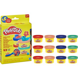 PLAY-DOH Ciastolina Zestaw 12 kolorowych tub G05195L4
