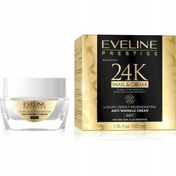 Eveline 24K Snail & Caviar Luksusowy Głęboko Regenerujący